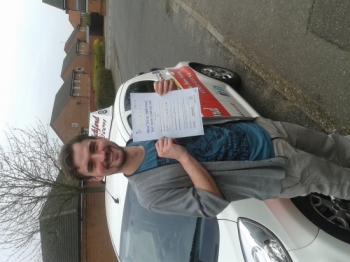 Congratulations to Julian Pye who passed his Automatic Driving Test at Norwich MPTC well done on a very good drive as commented by the examiner<br />
<br />
Im proud of you all the hard work you put in this was about more than just driving we worked hard to build that self confidence this now sets you up nicely for all the good things that lay ahead for you well done again remember to Stay Safe<br />
