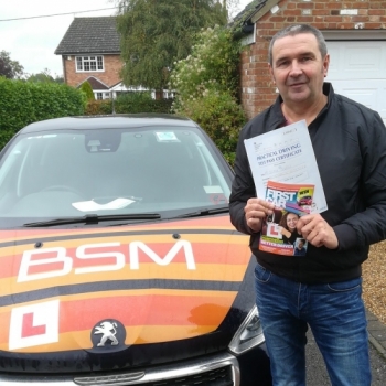 Congratulations to Steve who Passed his Automatic Driving Test this morning.<br />
Well done on a great drive matey it´s been an absolute pleasure & amusing along the way putting the world to rights.<br />
A lovely compliment from the examiner too, enjoy car shopping, keep yourself safe and look forward to that Pass Plus in a couple of weeks.<br />
#learntodriveautomaticwithdavepickford #automaticdrivi