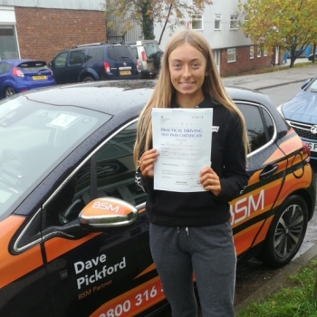 Congratulations to Raya who Passed her Automatic Driving Test this morning at Colchester.<br />
Well done you its been an absolute please but seriously 1 fault 😂😂<br />
It´s been amazing to watch that confidence grow over these past couple of months, special mention for your mum and dad who have been brilliant too.<br />
Enjoy the freedom and independence this now brings, more importantly keep yourse