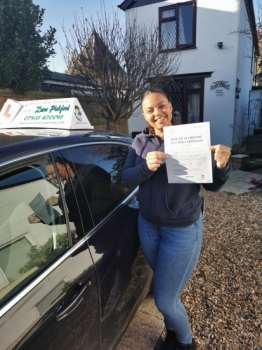Congratulations to Sharlene who Passed her Automatic Driving Test this afternoon at Colchester in #Bumble<br />
Well done you, its been an absolute pleasure and i can honestly say i have never heard anyone laugh like that at the end of a test 😂<br />
You kept those nerves under control nicely and let your driving do the talking, im so pleased for you.<br />
You can now enjoy car shopping and the independence 