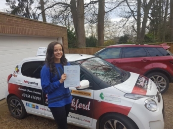 Congratulations to Amber on Passing her Automatic Driving Test this afternoon at #Norwich MPTC in #TPDCBumble <br />
<br />
Well done on a great drive are on board the compliments given about your driving<br />
<br />
Itacute;s been an absolute pleasure I wish you all the best for the future and who nows maybe even see you for a #Passplus <br />
<br />
wwwtpdctrainingltdcouk <br />
<br />
wwwlearntodriveautomaticcom <br />
<br />
wwwtheperso