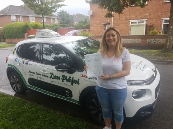 Congratulations to Ashleigh who passed on this lovely wet morning at #Norwich in #Bumble<br />
<br />
Well done on a good solid drive especially baring in mind the conditions take note of the feedback given and Stay Safe #TPDC<br />
<br />
wwwlearntodriveautomaticcom<br />
<br />
wwwthepersonaldevelopmentcompanycouk