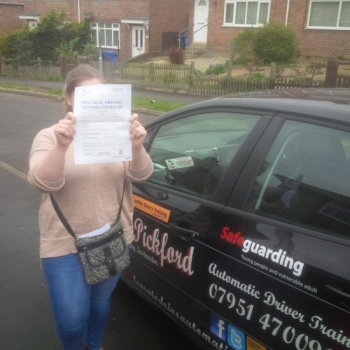 Congratulations to Charlene who passed her Automatic Driving at Norwich MPTC in ‪#‎Bumble‬<br />
<br />
A great start to the weekend with a fantastic and near faultless drive that grandad also a local instructor will be very proud of im sure Stay Safe<br />
<br />
wwwlearntodriveautomaticcom