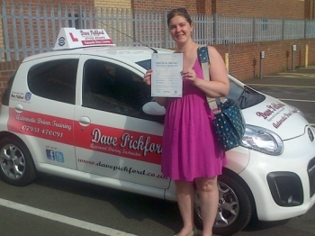 Congratulations to Diane Archer who passed her Automatic Driving Test this afternoon at Norwich MPTC Well done on a great drive as the examiner told you a very tidy reverse enjoy your freedom no how much this means to you more importantly enjoy being a mum Stay Safe