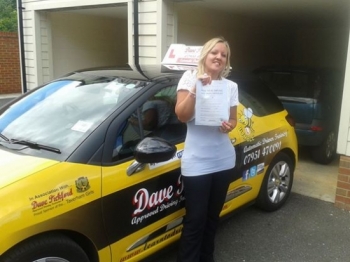 Congratulations to Donna Bush who passed her Automatic Driving Test at Norwich MPTC in Bumble Now how did the examiner phrase it oh yeah thats it a great drive<br />
<br />
Well done you fully deserve this so scream and smile as much as you like i no how much it means to you just remember to Stay Safe<br />
<br />

<br />
<br />
wwwlearntodriveautomaticcom