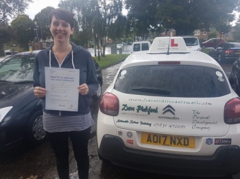 Congratulations to Felicity who passed her Automatic Driving Test this morning at #Norwich in #Bumble #TPDC <br />
<br />
Well done on a great drive itacute;s been an absolute pleasure and wish you all the best for the future #Mumstaxi<br />
<br />
wwwlearntodriveautomaticcom<br />
<br />
wwwthepersonaldevelopmentcompanycouk