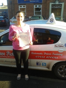 Congratulations to Gemma Pardon who passed her Automatic Driving Test this at Norwich MPTC with a near perfect drive See what you can achieve when you put your mind to it that combination of nerves excitement was spot on remember to Stay Safe<br />
<br />

<br />
<br />
wwwlearntodriveautomaticcom