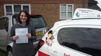 Congratulations to Gemma who passed her Automatic Driving Test this morning at #Norwich MPTC in #Bumble <br />
<br />
Well done on a great drive amp; I will mention just the 2 faults gives you something to think about<br />
<br />
Itacute;s been an absolute pleasure helping you reach your goal all the best for the future stay safe and hope to see you for a #Passplus <br />
<br />
wwwtpdctrainingcouk <br />
<br />
wwwlearntodriveau
