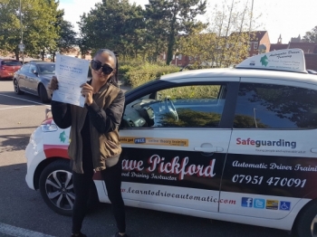 Congratulations to Jasmine on Passing her Automatic Driving Test this morning at #Norwich MPTC in #TPDCBumble <br />
<br />
It has been an absolute pleasure and despite the nerves all your hard work and determination has paid off<br />
<br />
I no this will be life changing for you keep yourself Safe and hopefully il see you for that #Passplus <br />
<br />
wwwtpdctrainingltdcouk <br />
<br />
wwwlearntodriveautomaticcom <br />
<br />
wwwthepe