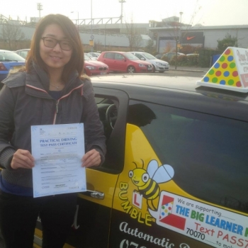 Congratulations to Jenna who passed her Automatic Driving Test this morning at Norwich MPTC in #Bumble<br />
<br />
That was well worth getting up early for well done on a great drive enjoy car shopping and remember to Stay Safe<br />
<br />

<br />
<br />
wwwlearntodriveautomaticcom