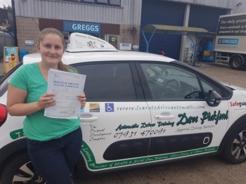 Congratulations to Kelsey who passed her Automatic Driving Test this morning at #Norwich Jupiter Road in #Bumble <br />
<br />
Well done on a great drive bare In mind the feedback given and Stay Safe<br />
<br />
Credit where itacute;s due after test being rescheduled from yestetday oh and thanks for breakfast too :-<br />
<br />
wwwlearntodriveautomaticcom<br />
<br />
wwwthepersonaldevelopmentcompanycouk — feeling proud at Le