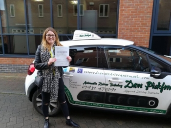 Congratulations to Lucy who passed her Automatic Driving Test this morning at #Norwich in #Bumble #TPDC<br />
Well done on what was a great drive, its been an absolute pleasure and what a great start to the week, enjoy telling anyone that will listen & most Importantly keep yourself safe out there!!<br />
www.learntodriveautomatic.com<br />
www.thepersonaldevelopmentcompany.co.uk