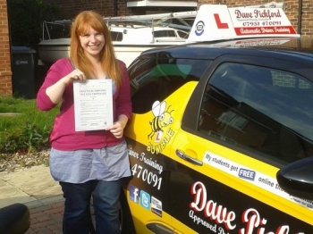 Congratulations to Sandie Smith who passed her Automatic Driving Test at Norwich MPTC in Bumble Well done on a good drive im really pleased for you no how much this means to you and your family remember to Stay Safe<br />
<br />

<br />
<br />
wwwlearntodriveautomaticcom