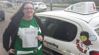 Congratulations to Wendy on passing her Automatic Driving Test this morning at ‪#‎Norwich‬ MPTC in ‪#‎Bumble‬ <br />
<br />
Well done on what is a huge achievement for you thereacute;s been hurdles but we have worked through them all <br />
<br />
It has been an absolute pleasure to help you reach this goal amp; your niece will be able to make the most of her new taxi driver lol<br />
<br />
Well done again remem