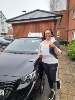 Jennie #Passed her #test this morning at Colchester in #bumble <br />
I´m so pleased not only for this young lady but also her husband who Passed his #drivingtest (manual) yesterday 😁 now they can both really enjoy their #christmas after giving themselves this well earned early #present to themselves 🌲<br />
It really has been an absolute pleasure may of been an early start on my last day before