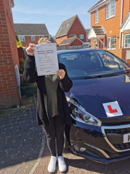 Congratulations to Keyworker Kellie who Passed her Automatic Driving Test this morning at Colchester in #Bumble<br />
Im so proud of this young who despite being very nervous kept it all under control.<br />
Well done you, it has been an absolute pleasure and i know just how much this means to you and your family.<br />
Go scream, shout or cry if you need to 😂<br />
Most importantly Stay Safe!!<br />
#automatic #drivin