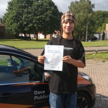 Congratulations to Taurean who Passed his Automatic Driving Test this morning at #Colchester<br />
Well done on a great drive & keeping those nerves at bay, well until the end when you had to sign the sheet again anyway 😂<br />
It has been an absolute pleasure to reach this goal or as you said make a dream come true, keep yourself safe out there!!<br />
#learntodriveautomaticwithdavepickford<br />
www.learntod
