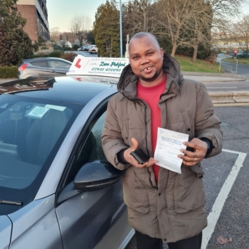 Congratulations to Emmanuel who Passed his Automatic Driving Test this afternoon at Colchester in #Bumble <br />
A great drive gifting him what he described as the best early Christmas and Birthday gift 🎁 <br />
It´s been an absolute pleasure to help this young nan achieve this, keep those standards up and take care, have a great Christmas 🎅<br />
<br />
#learntodrive #Automatic #Drivinglessons #Colcheste