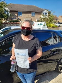 Congratulations to Marcie who Passed her Automatic Driving Test this afternoon at Clacton in #Bumble <br />
I am so pleased for this young lady who initially started this journey some 29 years ago and I think we can safely say she has suprised herself today.<br />
It has been an absolute pleasure, I have enjoyed all the funny little noises along the way too 😂 now it´s time to become a driver in you