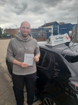 Congratulations to Daniel who Passed his Automatic Driving Test this morning at Clacton in #Bumble 👌<br />
I´m so pleased for this young man, the nerves were there but kept under control and put in a great drive, just happens to be his anniversary day to so what a day to do it 😁<br />
A double celebration ahead me thinks 😁 it´s been an absolute pleasure, enjoy the freedom.this brings, I