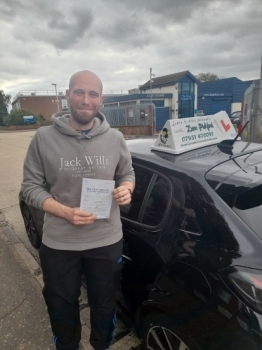 Congratulations to Daniel who Passed his Automatic Driving Test this morning at Clacton in #Bumble 👌<br />
I´m so pleased for this young man, the nerves were there but kept under control and put in a great drive, just happens to be his anniversary day to so what a day to do it 😁<br />
A double celebration ahead me thinks 😁 it´s been an absolute pleasure, enjoy the freedom.this brings, I