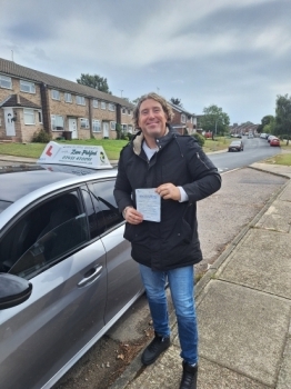 Congratulations to William who Passed his Automatic Driving Test this morning at Colchester in #Bumble <br />
Well.done on a great drive, it´s been an absolute pleasure to help you along the way, keep those standards up & stay safe.<br />
All.the best for the future,  wish you all the luck.in the world with getting the book.published and enjoy your trip to Blackpool 👍<br />
<br />
#Learntodrive #Automati
