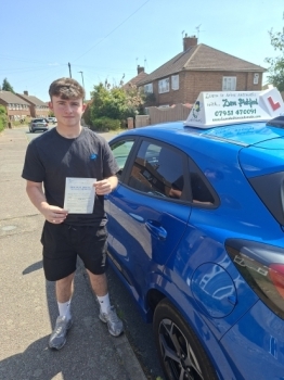 Congratulations to Alfie who Passed his Automatic Driving Test this afternoon at Colchester in #bumble 
So pleased for this young man who has put in every effort to reach this goal and his excitement at the end said it all, proving the point again... put in the effort... reap the rewards.
Bare in mind the feedback given and as we were saying take...