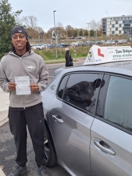 Congratulations to Gordon who Passed his Automatic Driving Test this afternoon at Colchester in #bumble <br />
It´s been an absolute pleasure to help this young man achieve this goal & I´m so pleased for him 😊<br />
The nerves were starting to creep in a little but kept under control nicely and finished off with a lovely bit of parking, well done 👌<br />
<br />
#learntodrive #Automatic #drivingl