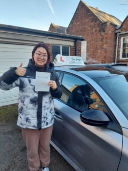 Congratulations to Yuan Feng who Passed her Automatic Driving Test this morning at Colchester in #Bumble<br />
It´s been an absolute pleasure to help this young lady achieve this goal with a great drive keeping a good balance of nerves and confidence and all in time for the Chinese New year too 😁<br />
Well done and keep yourself safe, so pleased for you 😊<br />
<br />
#learntodrive #automatic #drivingles
