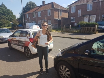 Congratulations to Dr Stefania on Passing her Automatic Driving Test this afternoon at #Norwich MPTC not in #TPDCBumble this time we went incognito I her own car<br />
<br />
What a moment of excitement the #Scream #Run #jumpforjoy amp; #Hug lol but you fully deserve that moment be proud of yourself you have worked hard for this amp; a special thanks to all my learners that have shifted around a bit to 
