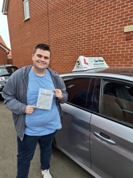 Congratulations to Josh who Passed his Automatic Driving Test this morning at Clacton in #Bumble <br />
Well done its been an absolute pleasure and so pleased to be seeing you pull those L plates off your car 👌<br />
Bare in mind the feedback give, enjoy the freedom and independence this will now bring, its certainly Gonna make life easier for you although I´m sure mum will have plans for you 😂<br />
