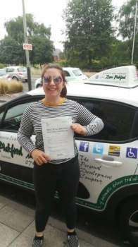 Congratulations to Lauren from #Watton who Passed her Automatic Driving Test this afternoon at #Norwich in #Bumble following a 30 hour course<br />
Well done you!! See a good combination of nerves and excitement is healthy, its been an absolute pleasure, bare in mind the feedback given and keep yourself safe out there in #Rusty<br />
www.learntodriveautomatic.com