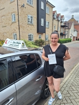 Congratulations to Emily who Passed her Automatic Driving Test this afternoon at Colchester in #Bumble <br />
So proud of this young lady who kept it together nicely, overcoming so many hurdles along the way 💪<br />
Good laugh at end to as kept us all guessing with the parking as wanted it spot on 😂<br />
Now only a few weeks wait for this young lady until her car arrives 🚗 Saty safe and enjoy the indep