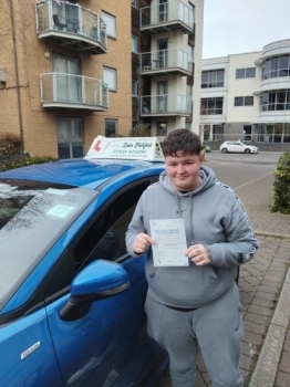 Congratulations to Millie who Passed her Automatic Driving Test this afternoon at Colchester in #bumble 
This young lady has listened to everything I&acute;ve said, absorbed it like a sponge, worked her socks off and topped it all off with a great drive today 😁
Proving once again put in the effort... reap the reward 👍
It&acute;s been an ab...