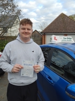 Congratulations to Ben who Passed his Automatic Driving Test this afternoon at Colchester in #bumble 
So pleased for this young man who had to make the trek journey back from Uni in order to do this Test but absolutely worth it 👌
It´s been an absolute pleasure, bare in mind the feedback given, keep those standards up and most importantly...