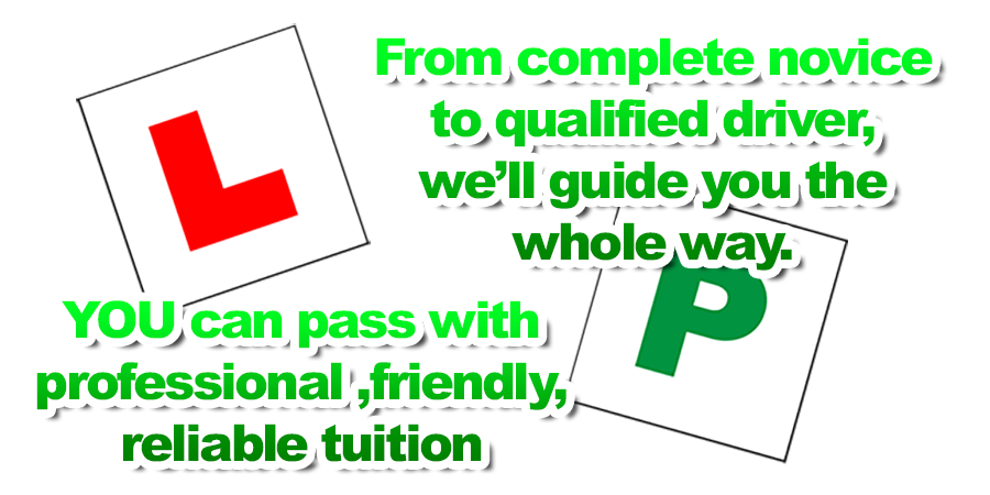 Learn to Drive with a Professional, Friendly and Reliable driving instructor!